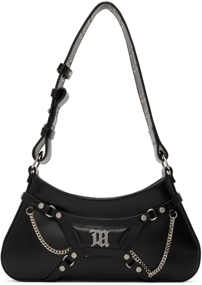 Misbhv Black Leather Fetish Bag