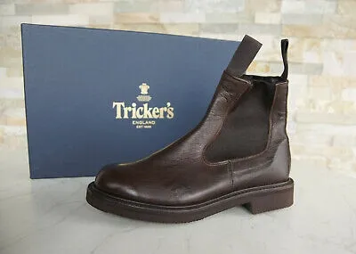 Pre-owned Tricker's Gr 36,5 3,5 Stiefeletten Chelsea Boots Schuhe Braun Neu Ehemuvp 685€