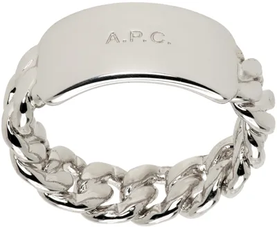 Apc Silver Darwin Ring In Rab Silver