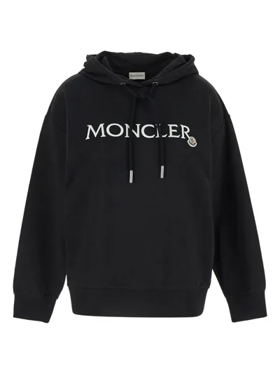 Moncler Sweatshirt In Black