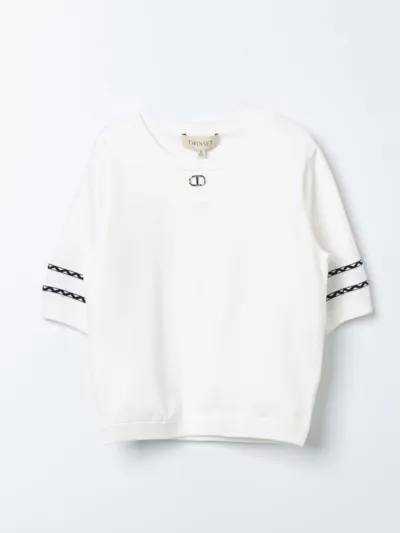 Twinset Sweater  Kids Color White