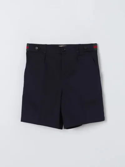 Gucci Shorts  Kids Color Blue