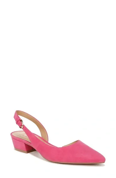 Naturalizer Banks Pump In Pink Flash Suede