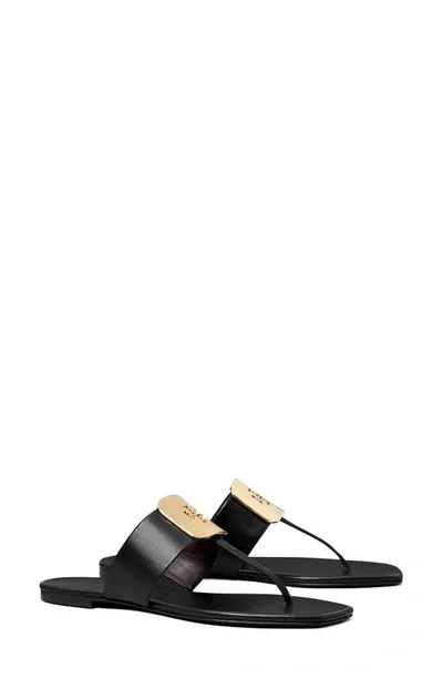 Tory Burch Georgia Sandal In Nero