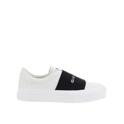 Givenchy Leather Sneakers In White