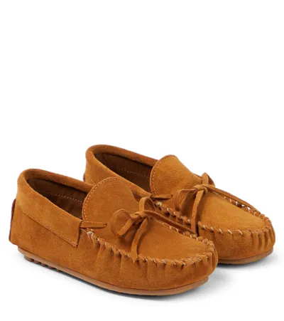 Pèpè Kids' Suede Moccasins