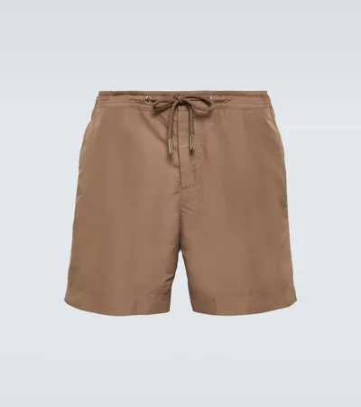 Orlebar Brown Bulldog Swim Trunks In Red