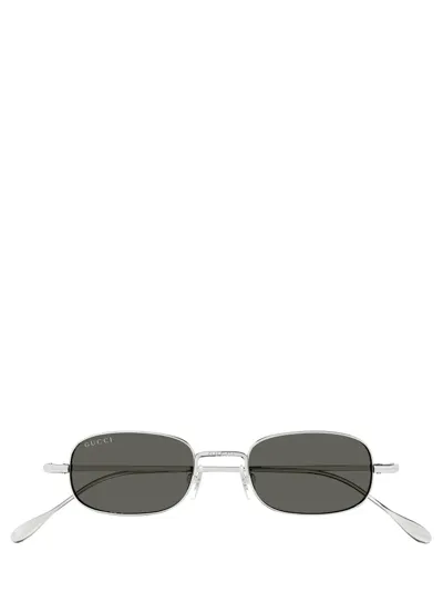 Gucci Eyewear Rectangular Frame Sunglasses In Multi