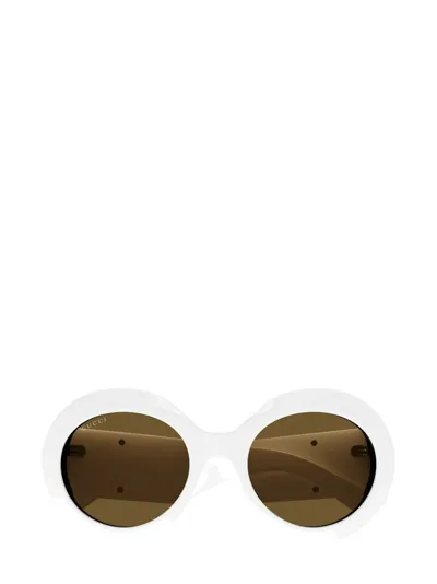 Gucci Eyewear Round In Multi