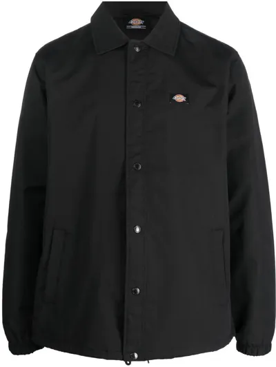 Dickies Oakport Coach Jacket Clothing In Black