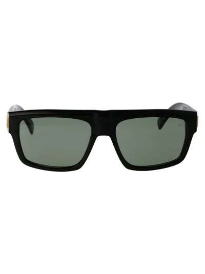 Dunhill Sunglasses In 003 Black Black Green