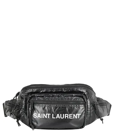 Saint Laurent Nuxx Belt Bag In Black