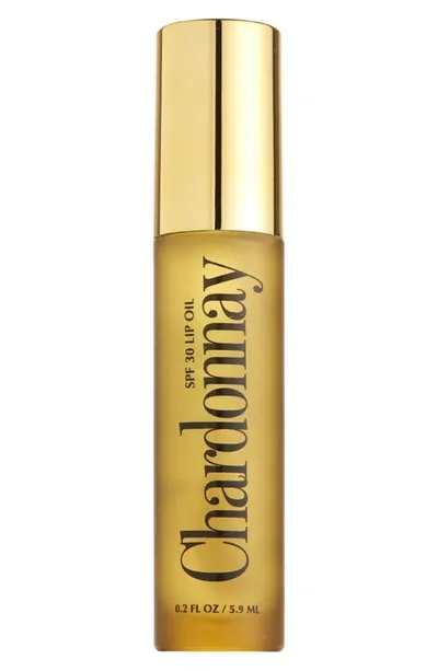 Vacation Chardonnay Lip Oil Spf 30 In White