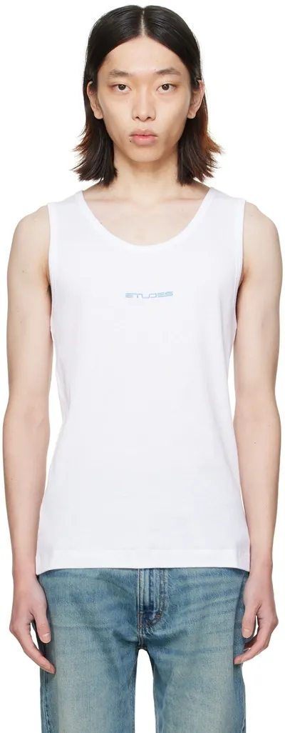 Etudes Studio White Pippen Tank Top