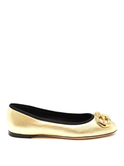 Giuseppe Zanotti Gold Ballet