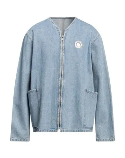 Craig Green Zip-up Denim Jacket In Blue