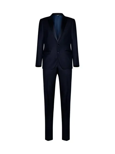 Dolce & Gabbana Two-piece Suit In Blu Scurisimo 1