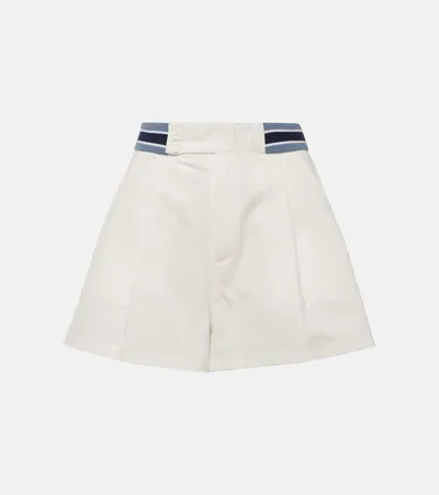 The Upside Palmer Cotton Shorts In White