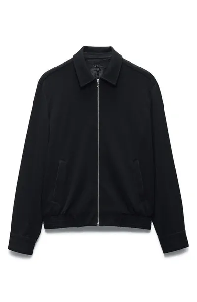 Rag & Bone Men's Irving Knit Jacket In Black