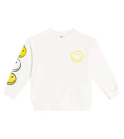 Marc Jacobs Kids' Printed Cotton Jersey Sweatshirt In Ivory