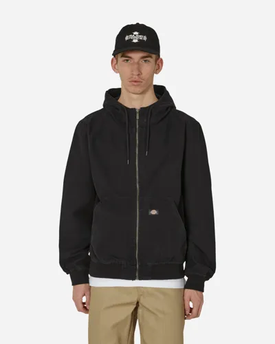 Dickies Hooded Jacket In Black