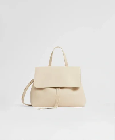 Mansur Gavriel Soft Lady Leather Crossbody Bag In Latte Macchiato