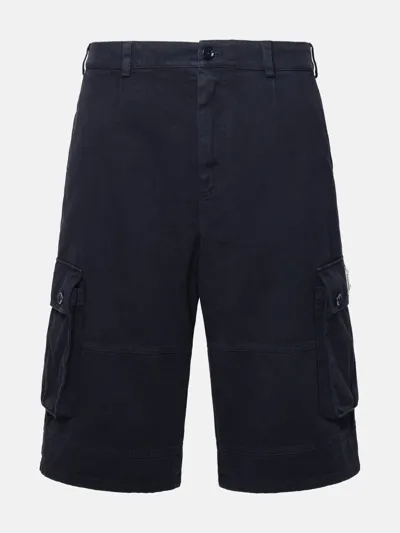 Dolce & Gabbana Bermuda Cargo In Navy