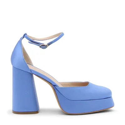 Roberto Festa Light Blue Leather Pumps