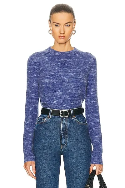 The Elder Statesman Jasper Cashmere Sweater In Cornflower