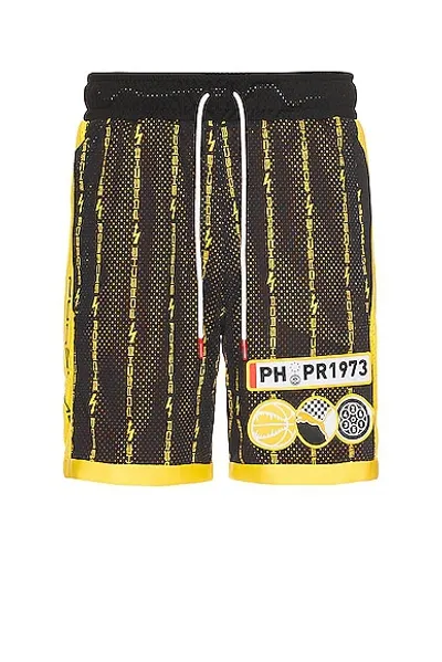 Puma X Porsche Porsche Short In  Black & Sport Yellow