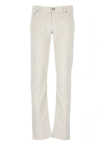 Jacob Cohen Jeans 5 Pocket Super Slim Fit Nick Slim In White