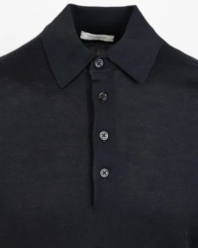 Paolo Pecora Polo Shirt In Black