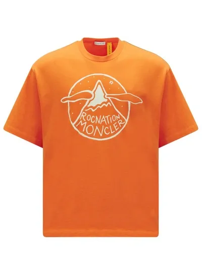 Moncler Genius Moncler X Roc Nation Orange T-shirt