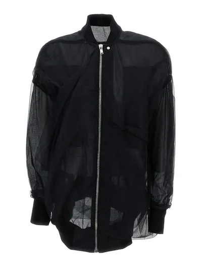 Rick Owens Jackets In Black