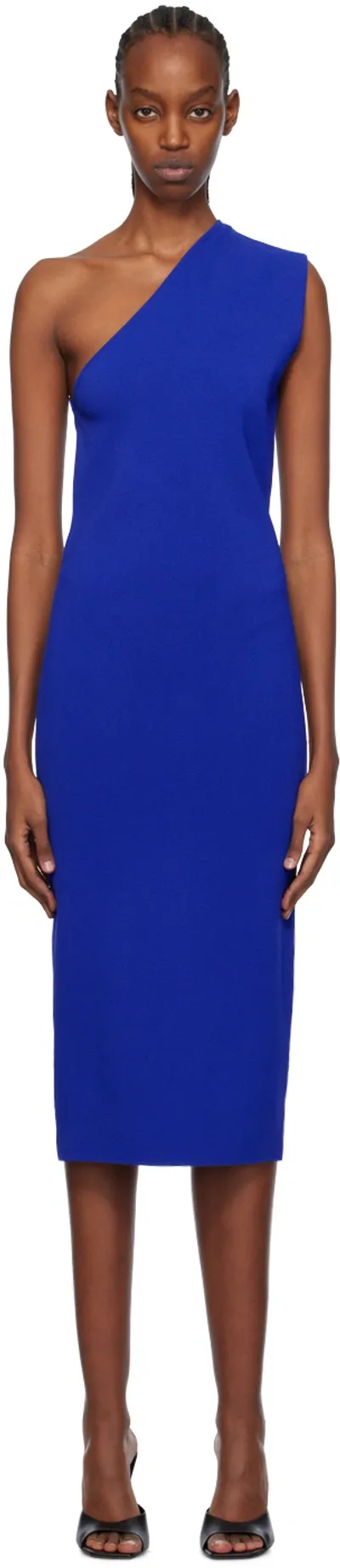 Gauge81 Blue Arriba Midi Dress In Ballpoint