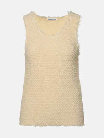 Jil Sander Canotta In Cream