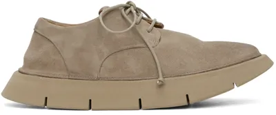 Marsèll Taupe Intagliata Derbys In 201 Clay