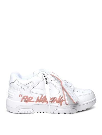 Off-white Sneaker Ooo For Walking In White