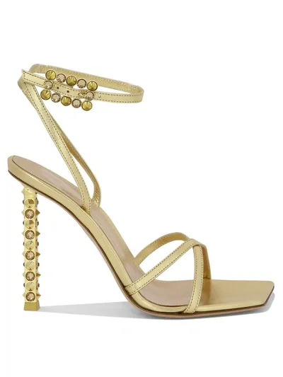 Gianvito Rossi Wonder Sandals In Gold