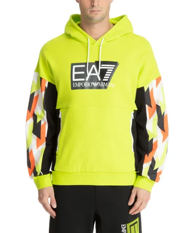 Ea7 Hoodie In Green