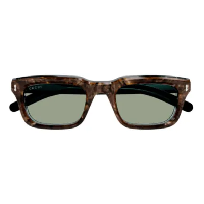 Gucci Eyewear Rectangular Frame Sunglasses In Multi