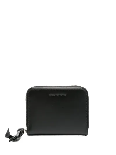 Dries Van Noten Logo Wallet In Black