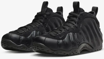 Pre-owned Nike Air Foamposite One Mid Anthracite In Schwarz