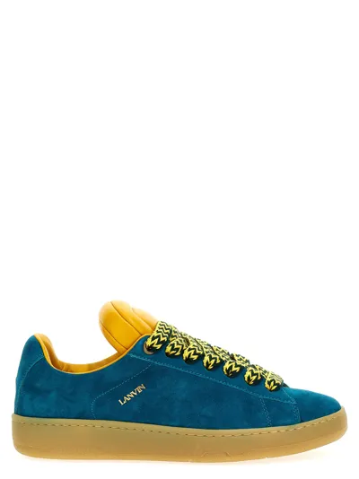 Lanvin Curb Lite Sneakers In Blue