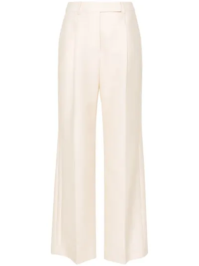 Lvir Wide-leg Tailored Trousers In Neutrals