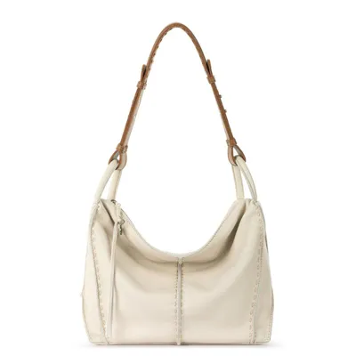 The Sak Women's Sequoia Leather Hobo In Stone