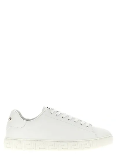 Versace Woman Greca Woman White Sneakers