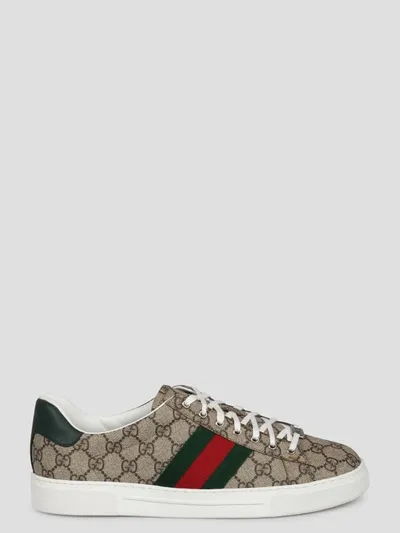 Gucci Ace Low In Beige