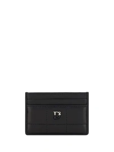 Dsquared2 D2-plaque Matelassé Card Holder In M802