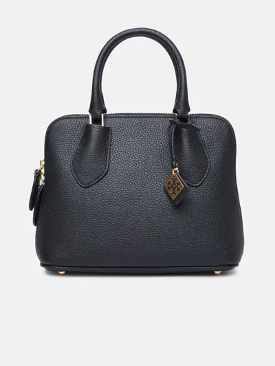 Tory Burch Borsa Mini Pebbled Swing In Black